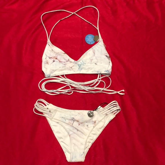 Other - Marble multi color 2-piece swimwear